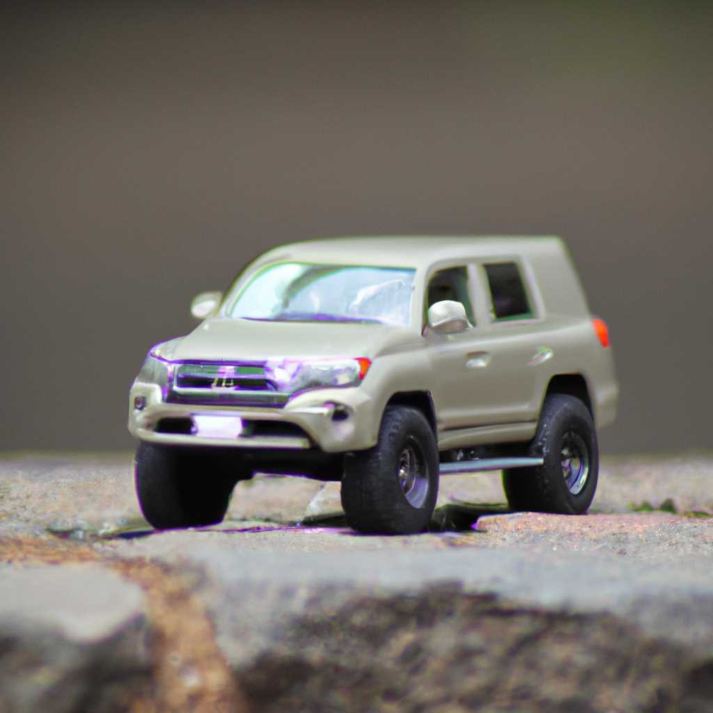 Игрушечный городской автомобиль Toyota Land Cruiser