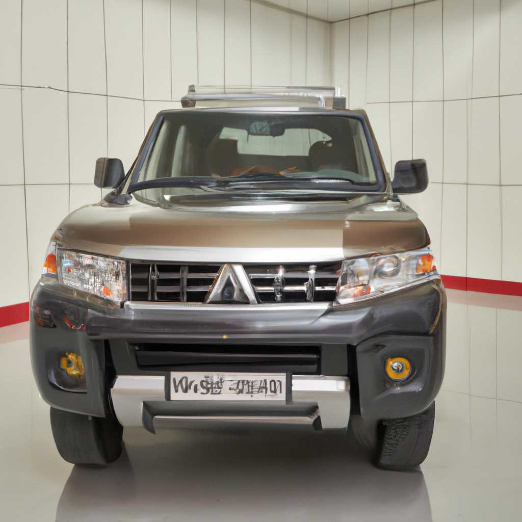 Характеристики Mitsubishi Pajero 3 двери