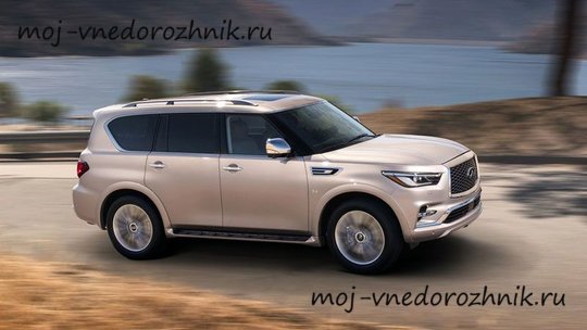 Новый Infiniti QX80 2018 года