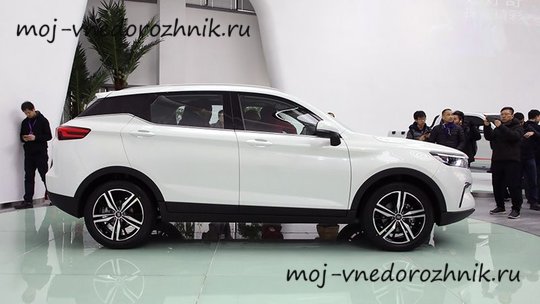 Dorcen G60S 2019 вид сбоку