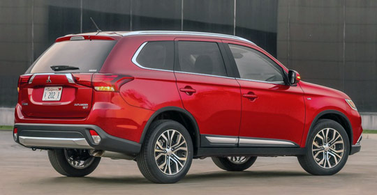 Новый кроссовер Mitsubishi Outlander 2016