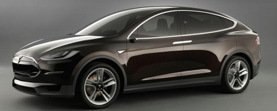 Внедорожник 2014 модельного года Tesla Model X