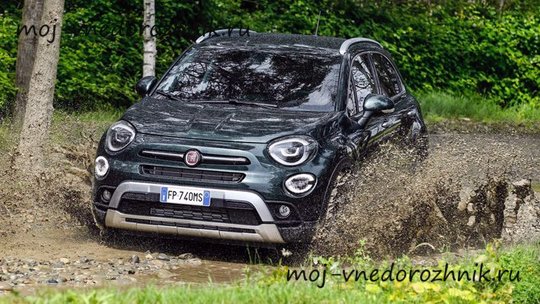 Новый кроссовер Fiat 500X 2018