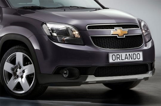 Chevrolet Orlando: фото кроссовера