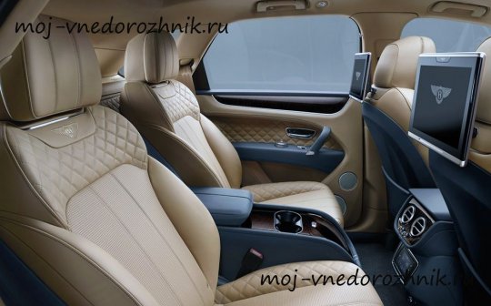 Фото салона Bentley Bentayga 2016