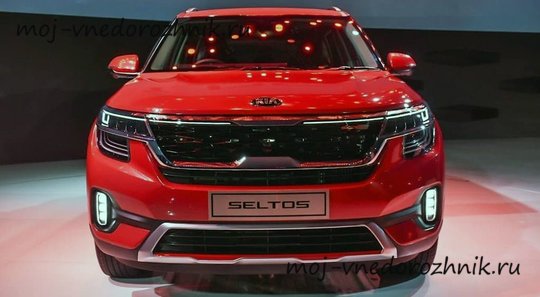 Kia Seltos вид спереди