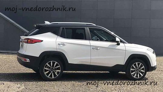 JAC S4 2018 вид сбоку