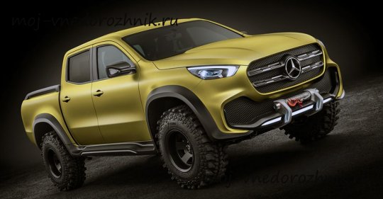 Mercedes X-Class пикап фото