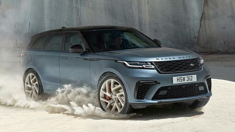 Новый Range Rover Velar V8