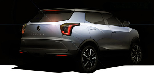 Новый кроссовер SsangYong Tivoli