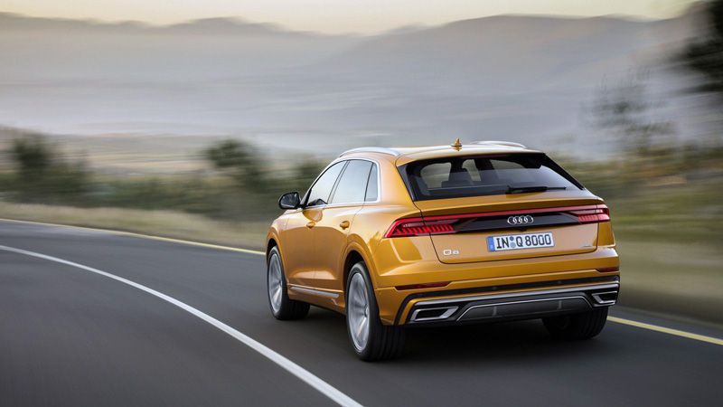 Audi Q8 2018 года