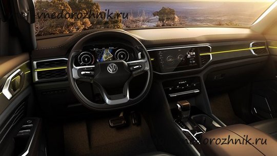 Салон Volkswagen Atlas Tanoak