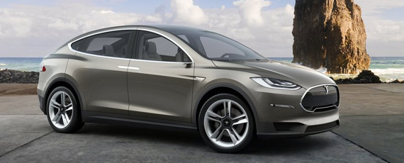 Новый внедорожник 2014 Tesla Model X