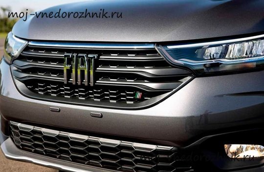 Передняя оптика Fiat Strada