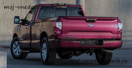 Фото Nissan Titan с однорядной кабиной