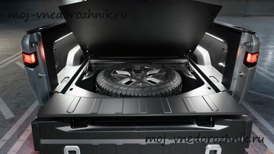 Кузов пикапа Rivian R1T