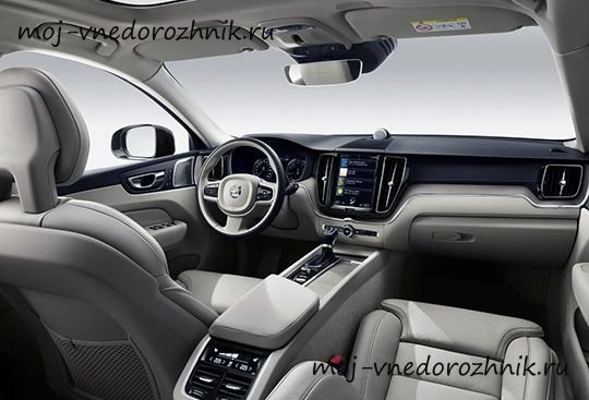 Фото салона нового Volvo XC60 2018