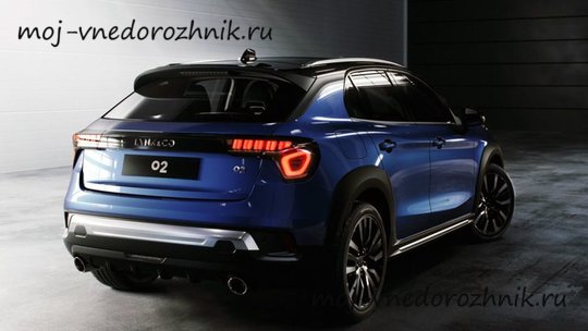 Китайский кроссовер Lynk & Co 02