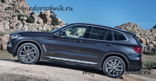 BMW X3 2017 фото кроссовера