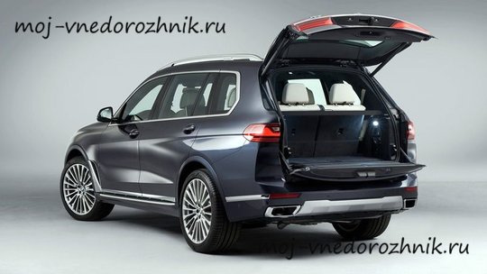 Двустворчатая багажная дверь BMW X7