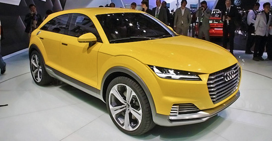 Новый кроссовер Audi TTQ