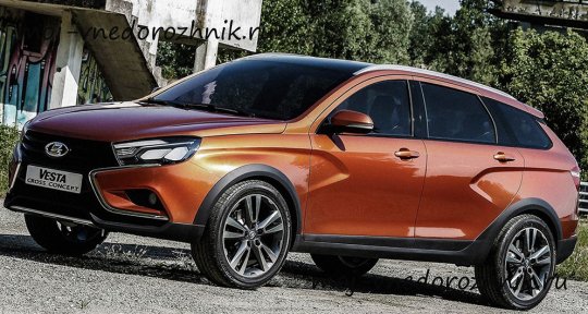 Lada Vesta SW Cross фото