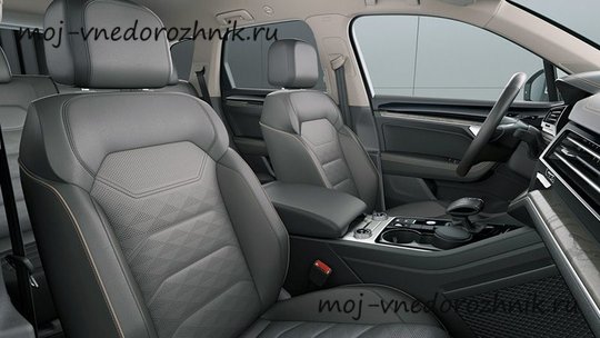 Салон Volkswagen Touareg в комплектации Exclusive