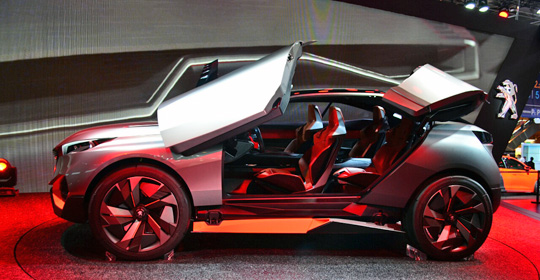 Новый кроссовер Peugeot Quartz