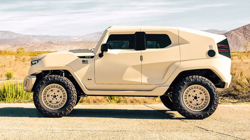 Rezvani Tank Military Edition вид сбоку