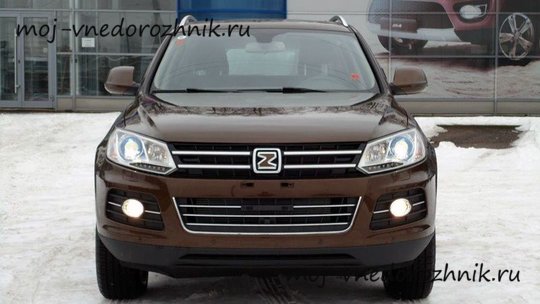 Zotye T600 вид спереди