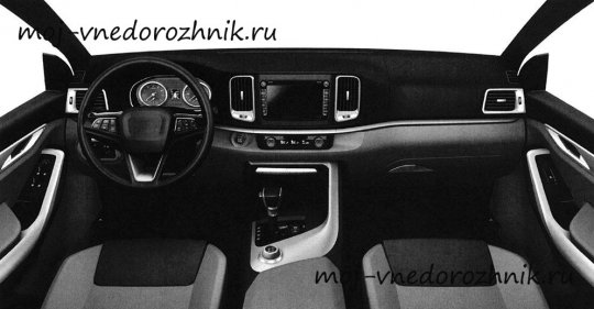 Фото салона кроссовера УАЗ