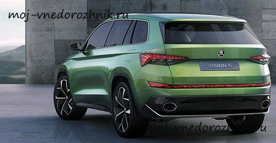 Skoda VisionS новый кроссовер