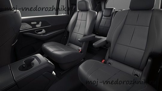Интерьер салона Mercedes-Benz GLS 2020
