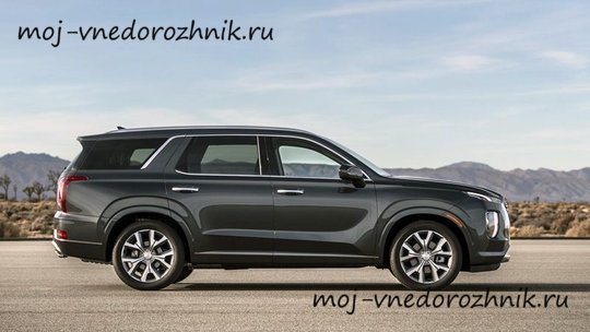 Hyundai Palisade вид сбоку