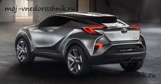 Toyota C-HR Concept фото
