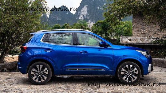 Chery Tiggo 4 2018 вид сбоку