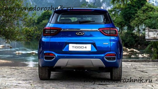 Chery Tiggo 4 2018 вид сзади