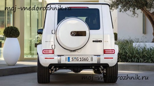 Mercedes-Benz G63 AMG 2018 вид сзади
