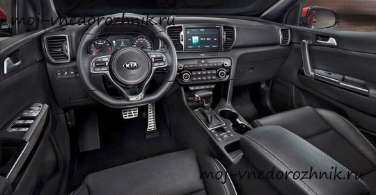 Фото салона Kia Sportage 2016