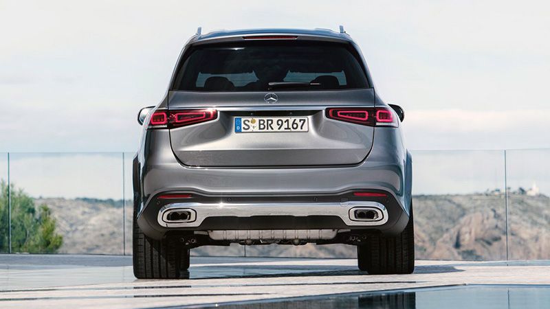 Mercedes-Benz GLS 2020 вид сзади