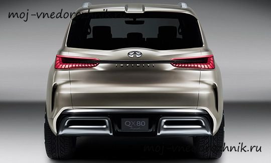 Infiniti QX80 Monograph Concept фото