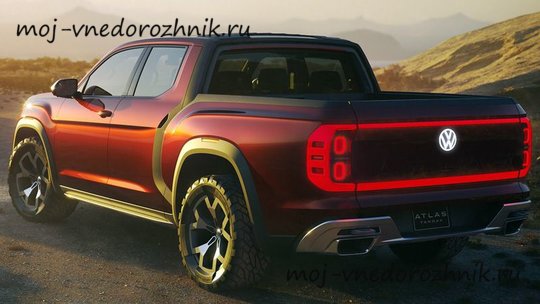 Новый пикап Volkswagen Atlas Tanoak