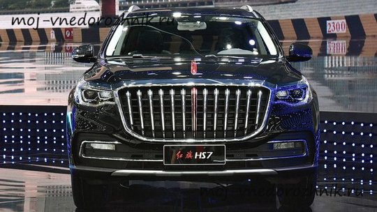 Hongqi HS7 вид спереди