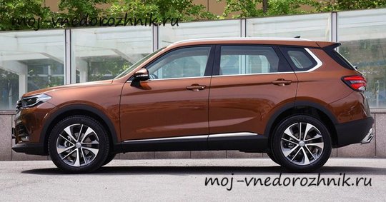 Brilliance V7 вид сбоку