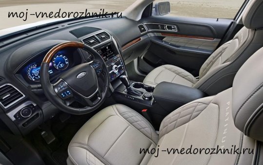 Фото салона Ford Explorer 2016