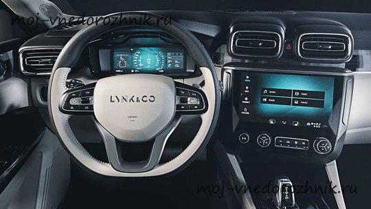 Приборная панель Lynk & Co 02