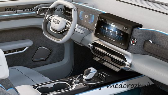 Салон концепта Geely Icon 2018