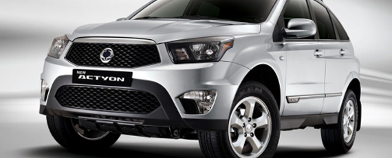 Новый орейский кроссовер ssangyong actyon