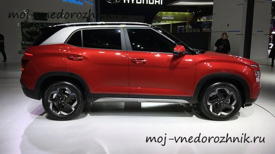 Hyundai-ix25 (Creta) 2019-2020 вид сбоку