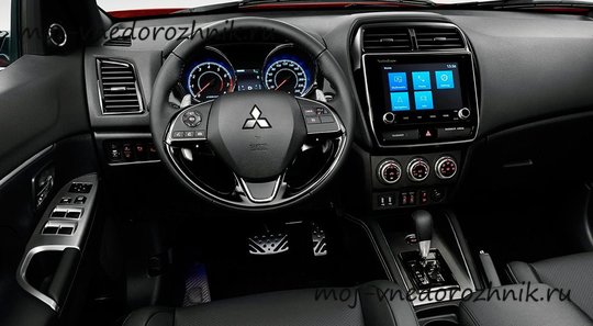 Салон нового Mitsubishi ASX